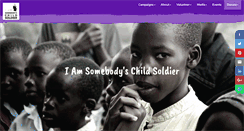 Desktop Screenshot of iamsomebodyschildsoldier.org