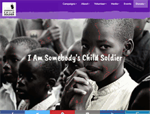 Tablet Screenshot of iamsomebodyschildsoldier.org